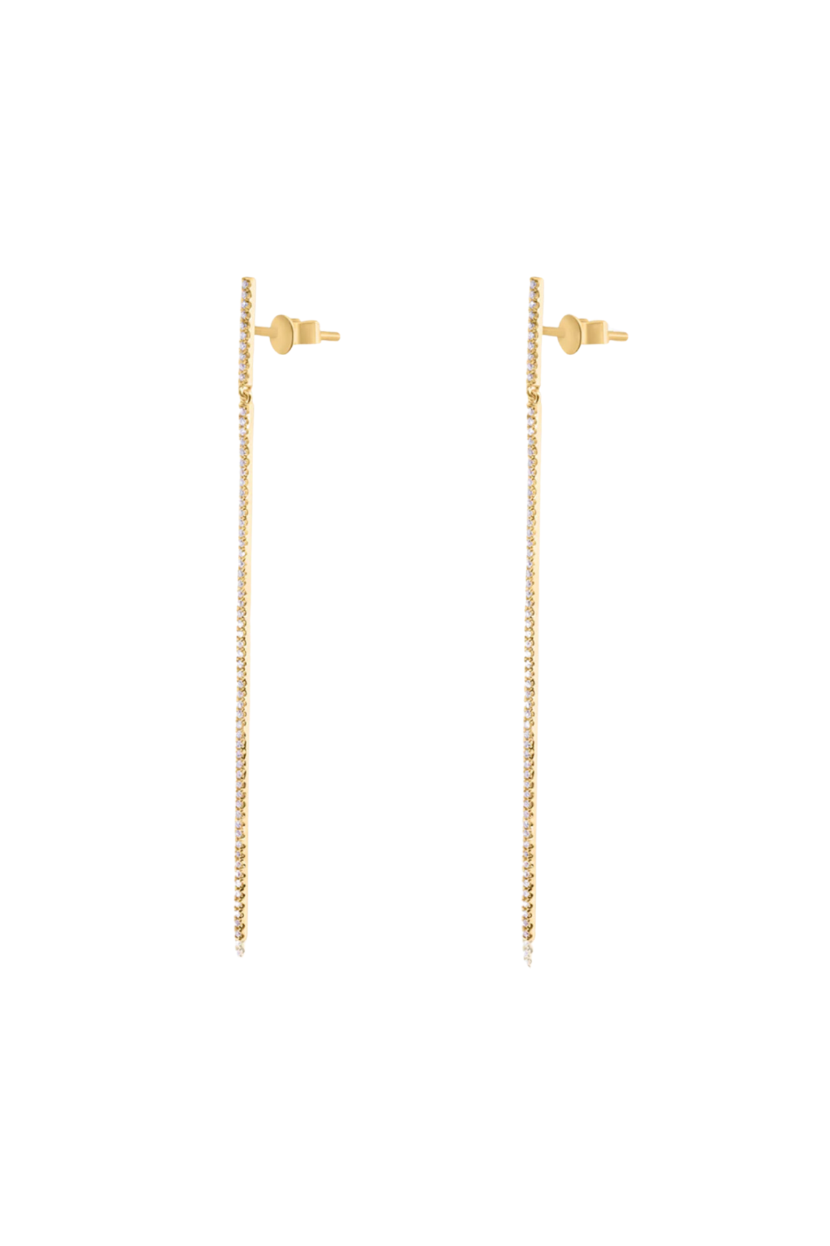 DIAMOND STICK EARRING