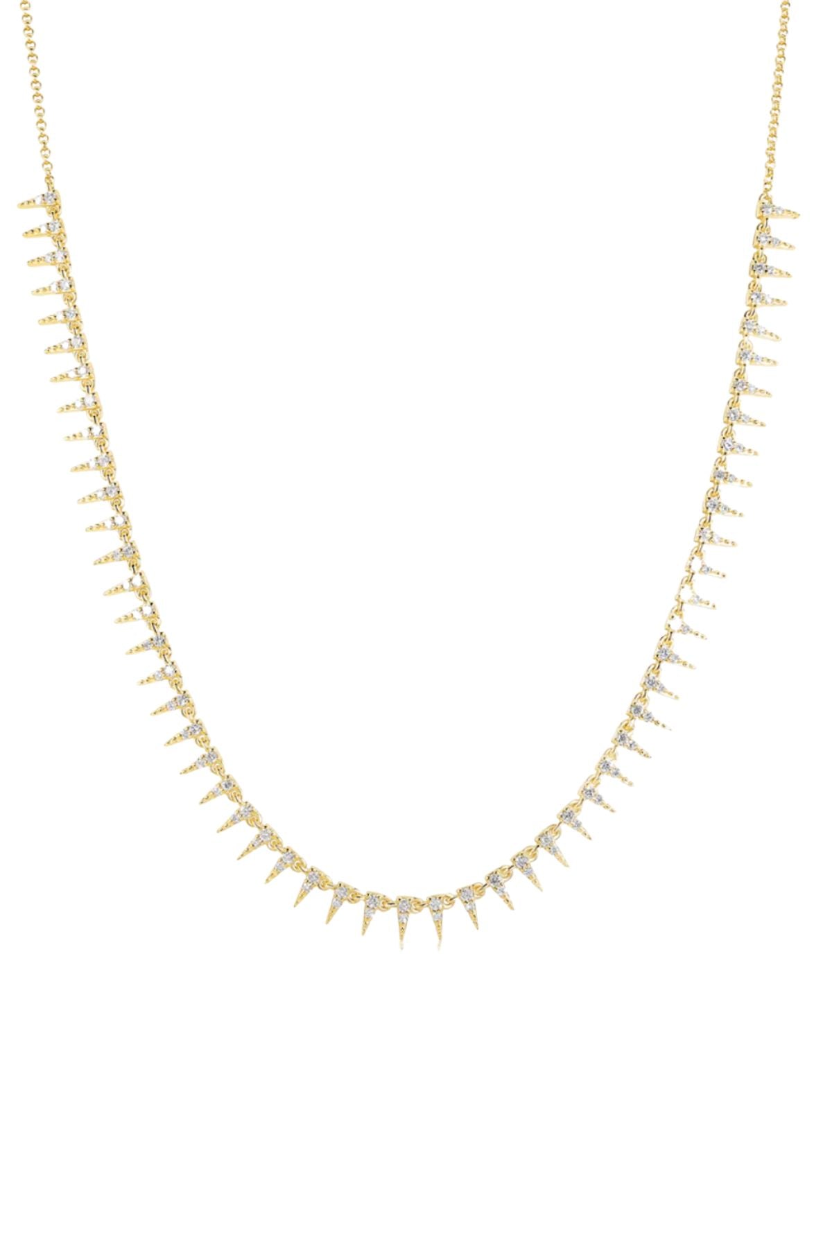 DIAMOND DAGGER HALF COLLAR