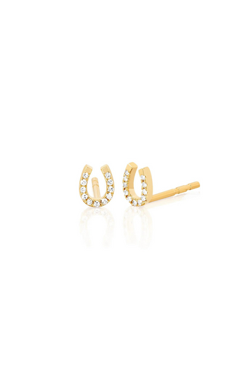 DIAMOND HORSESHOE STUD