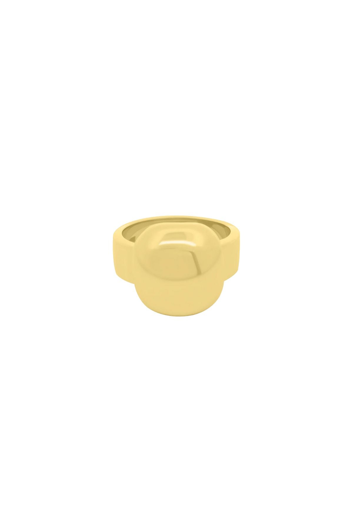 CHUNKY SIGNET PINKY RING