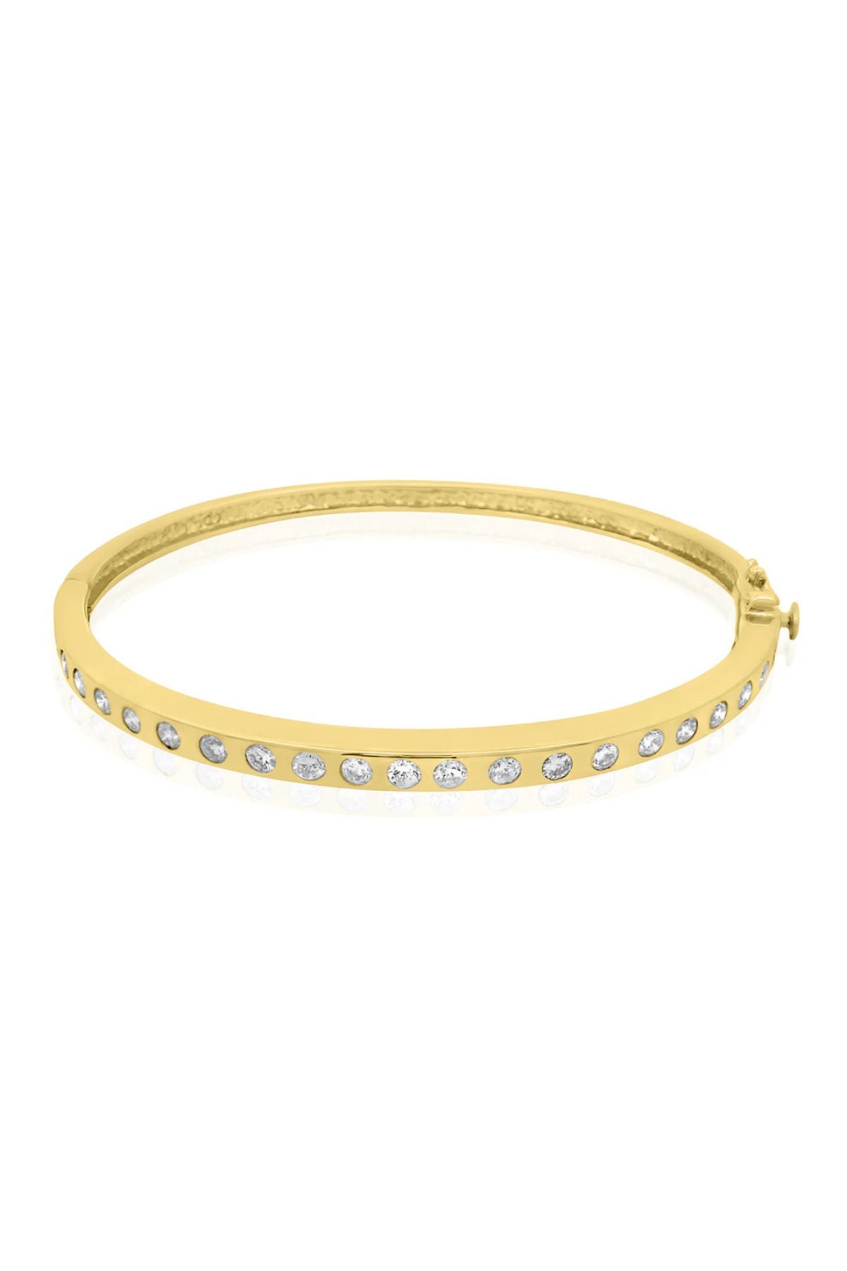 ROUND DIAMOND BANGLE