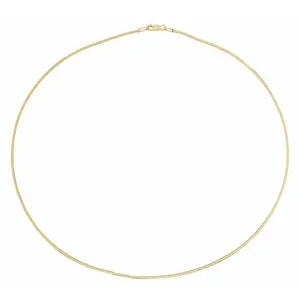 HERRINGBONE NECKLACE, 1.6MM