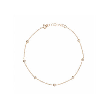 ANKLE BRACELET - DIAMOND BY THE YARD
