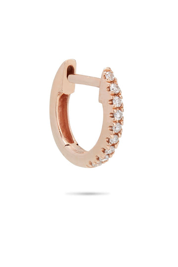 MINI DIAMOND PAVE HUGGIE