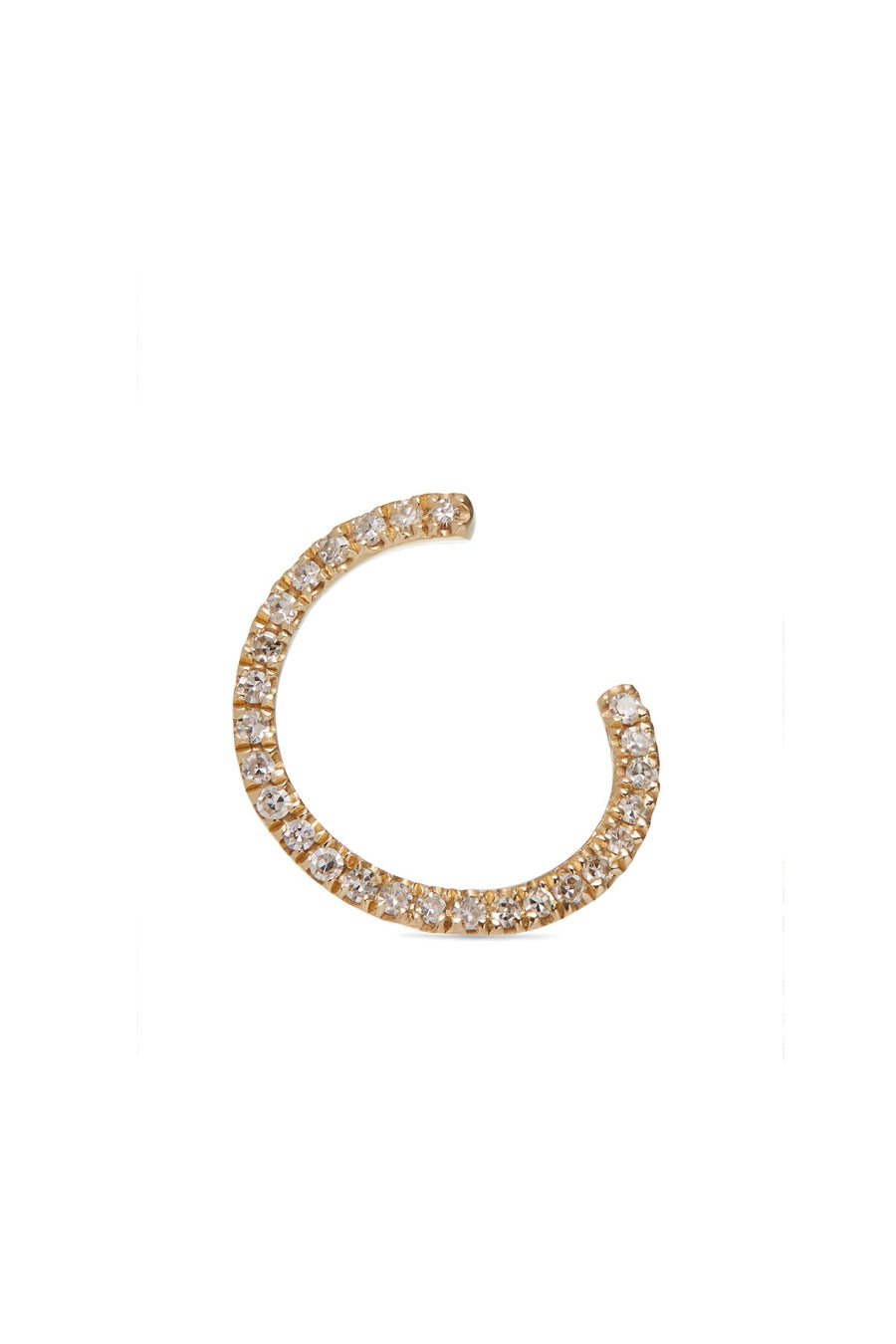 DIAMOND CURL STUD