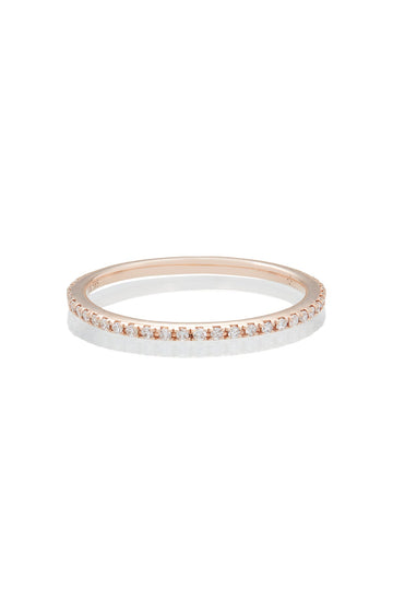 DELICATE DIAMOND ETERNITY PINKY RING