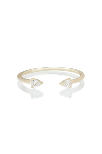 2 PRONG SET DIAMOND RING